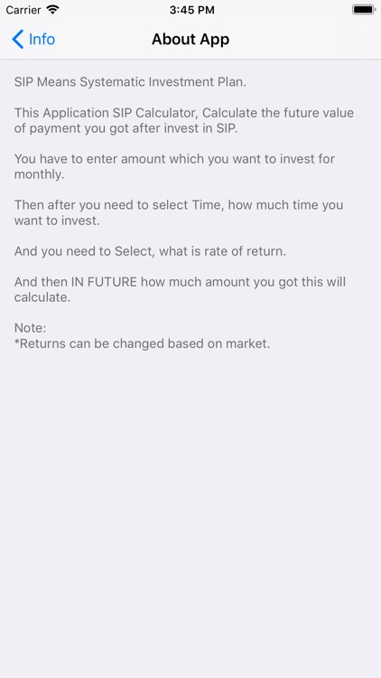 Systematic Investment Plan