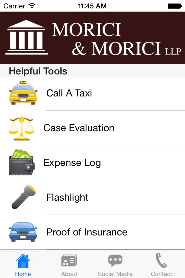 Morici & Morici, LLP screenshot 2