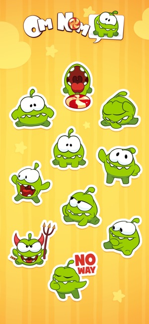 Om Nom Stickers(圖5)-速報App