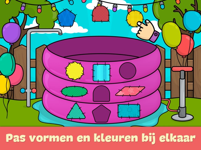 Verwonderlijk Kleuter spelletjes voor peuter in de App Store YR-26