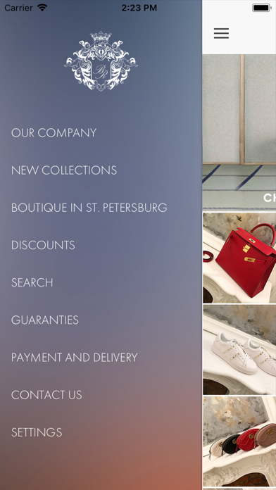 Brand residencе boutiquе screenshot 2