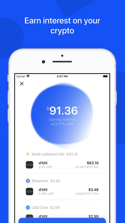 coinbase app screenshot