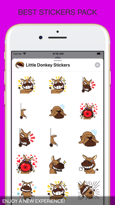 Little Donkey Stickers screenshot 3