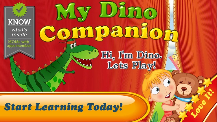 Dino Companion learning games