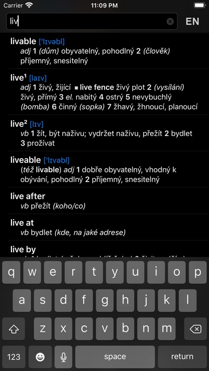 English-Czech Offline Dict. screenshot-4