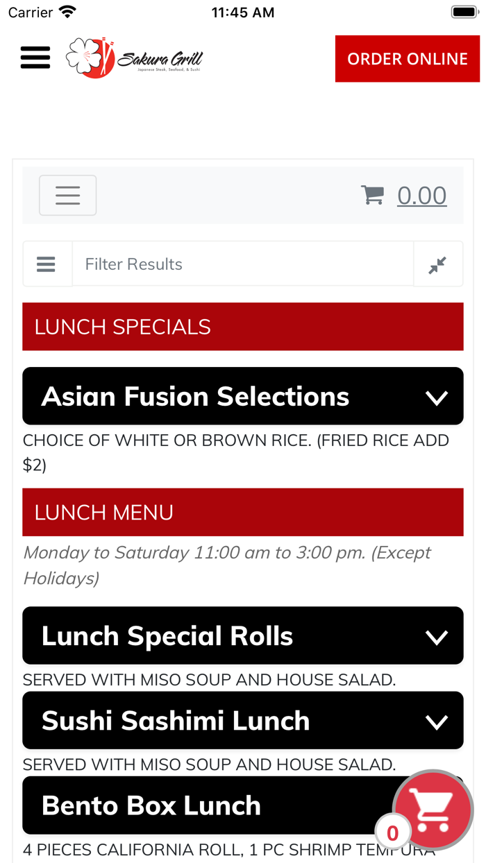 Sakura Grill - Ashburn