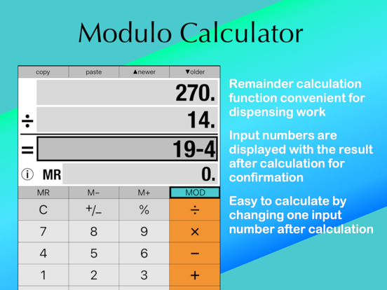 Modulo Calculator | Apps | 148Apps