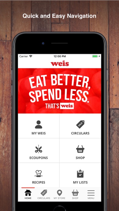 How to cancel & delete Weis Markets from iphone & ipad 1