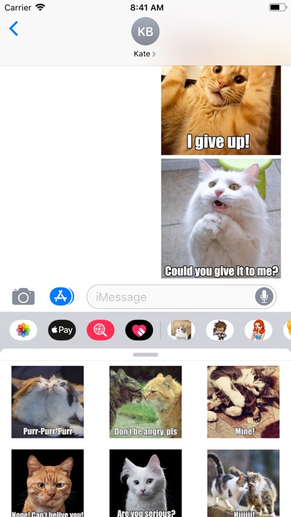 Cat Memes Sticker Pack screenshot-3