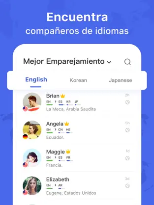 Captura de Pantalla 3 HelloTalk - Aprende idioma iphone