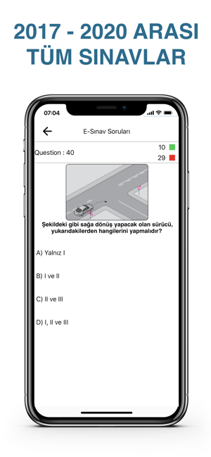 Ehliyet Sınav Soruları 2020(圖6)-速報App