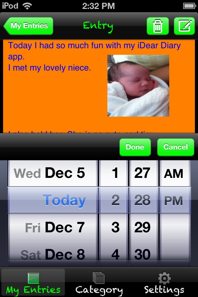 iDear Diary screenshot 4