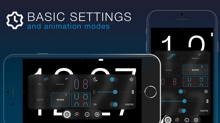 ClockPhone - big digital clock screenshot-3