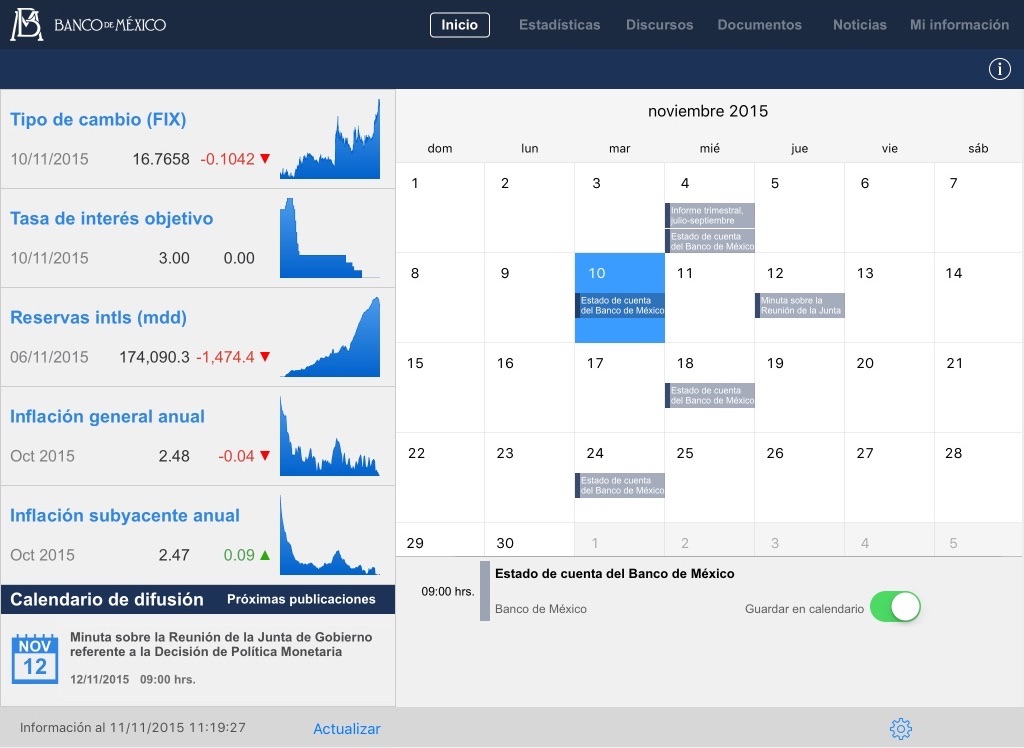 Banxico al día screenshot 4