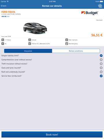 HAPPYCAR - compare rental cars screenshot 2