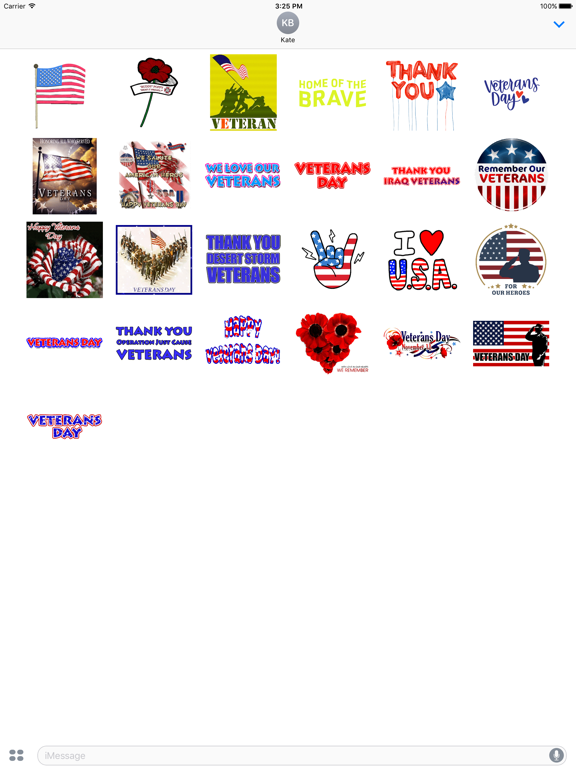 Screenshot #5 pour Animated Veterans Day Gifs