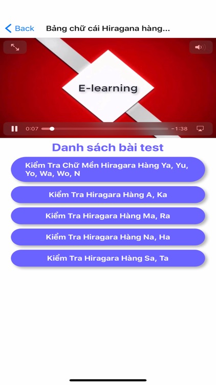 Học tiếng Nhật - Elearning