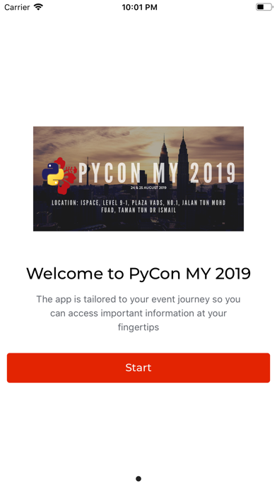 How to cancel & delete PyCon MY 2019 from iphone & ipad 4