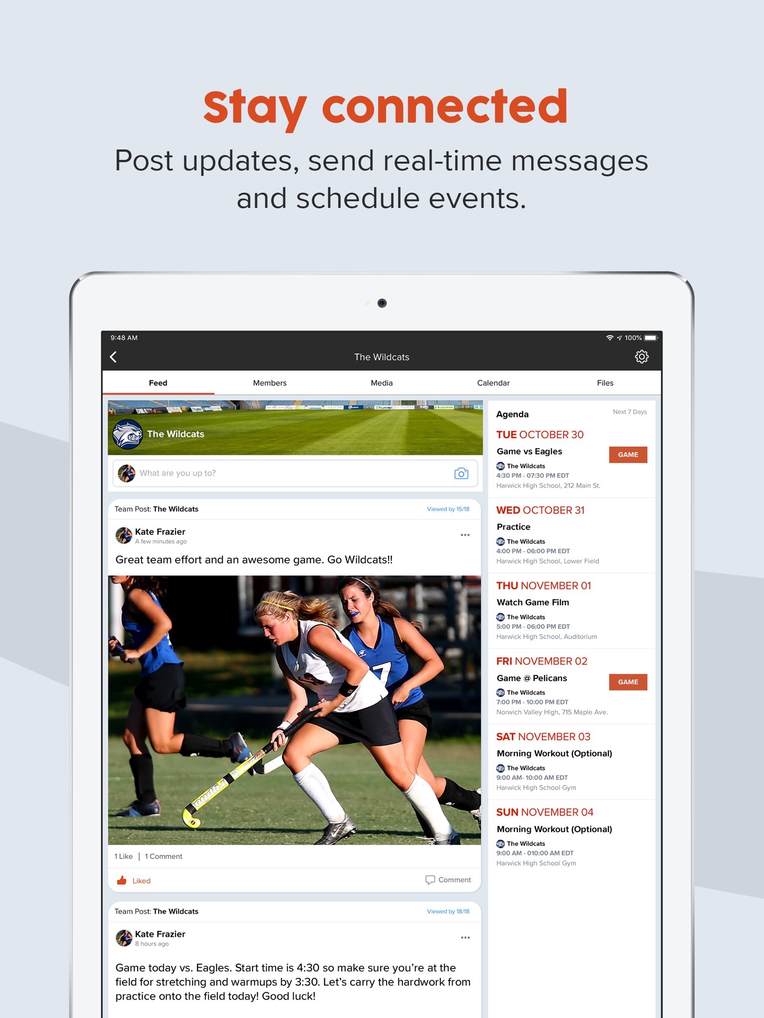 sportsYou for iPad screenshot 2