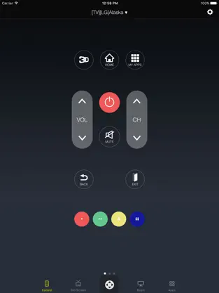 Screenshot 1 Smart Remote for LG Smart TVs iphone