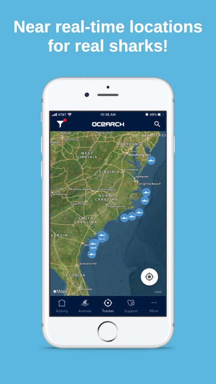 OCEARCH Shark Tracker