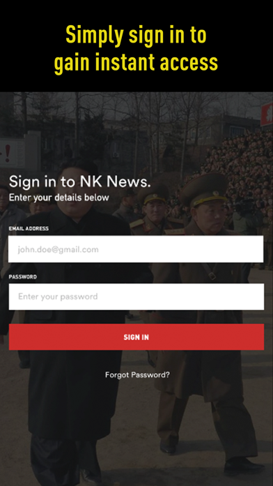 NK News screenshot 2