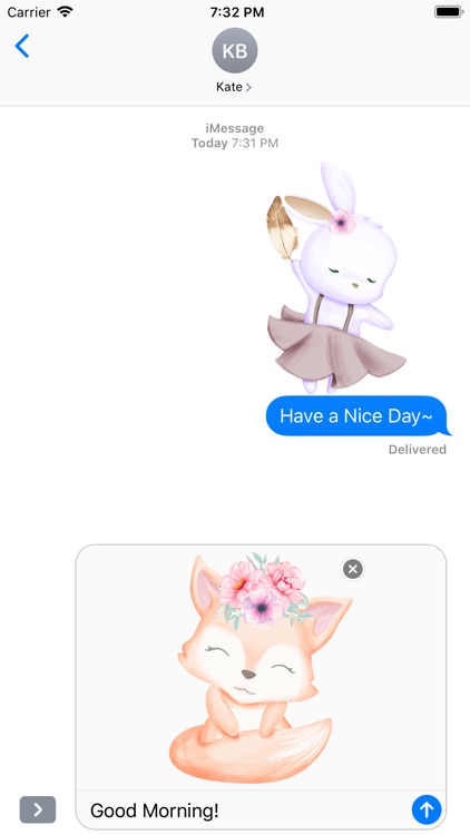 Fairytale Baby Animal Stickers