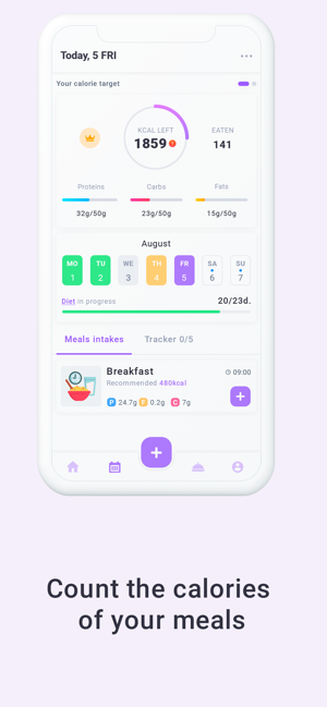 Yamfit: diet & calorie tracker(圖2)-速報App