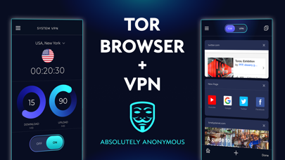 TOR Browser & Secure VPN Proxyのおすすめ画像1