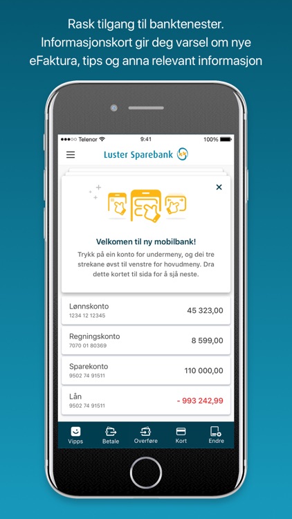 Luster Sparebank Mobilbank