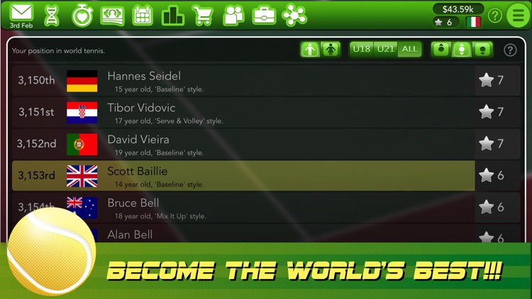 Tennis Superstar screenshot-4