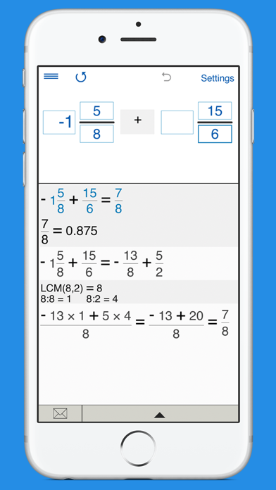 Fraction Calculator 4in1 screenshot 3