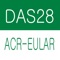 DAS28/ACR-EULAR criteria, an iPhone/ iPod touch application, calculates DAS28CRP, DAS28ESR, CDAI, SDAI, and ACR-EULAR classification criteria for rheumatoid arthritis