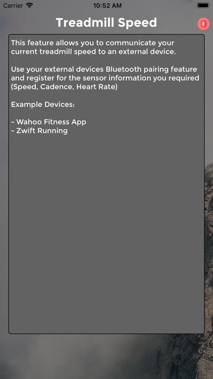 Treadmill Smart Speed