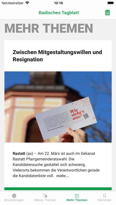 Badisches Tagblatt screenshot 2