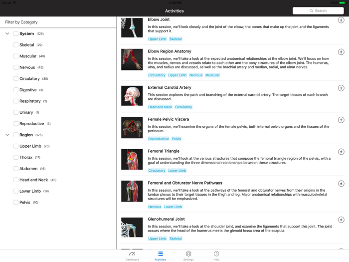 Gale Interactive Human Anatomy