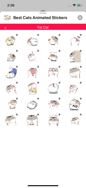 Best Cats Animated Stickers(圖4)-速報App