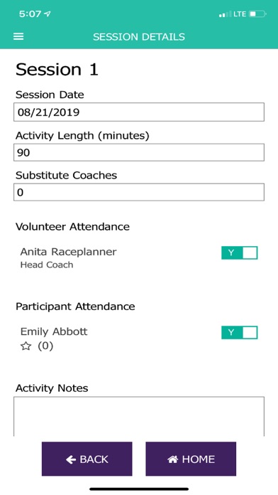 Pinwheel Attendance App screenshot 3