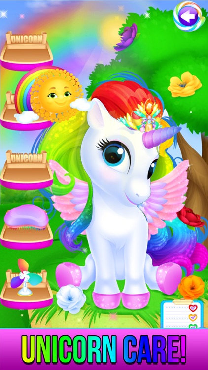 Rainbow Unicorn Candy Salon screenshot-6