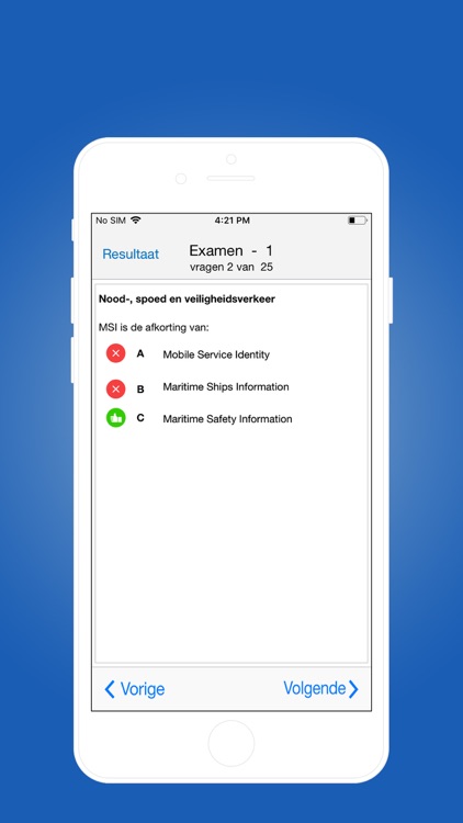 Examen Module GMDSS-B screenshot-3