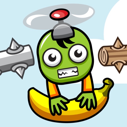 Banana Copter Swing Icon