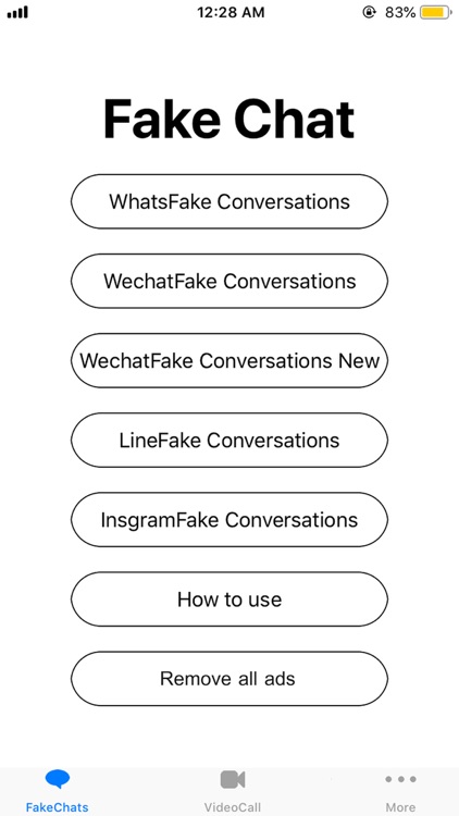 Fake Chat Conversations