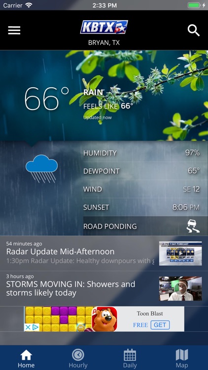 KBTX PinPoint Weather