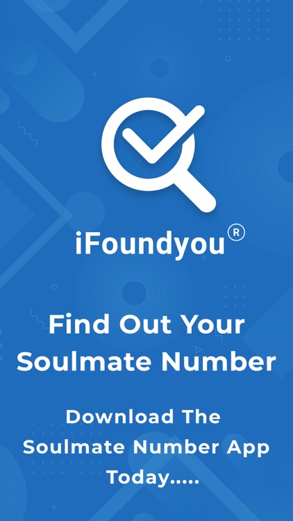 Ifoundyou®  Soulmate Number