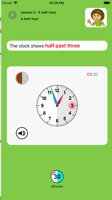 Learning to tell Time VPP screenshot 2