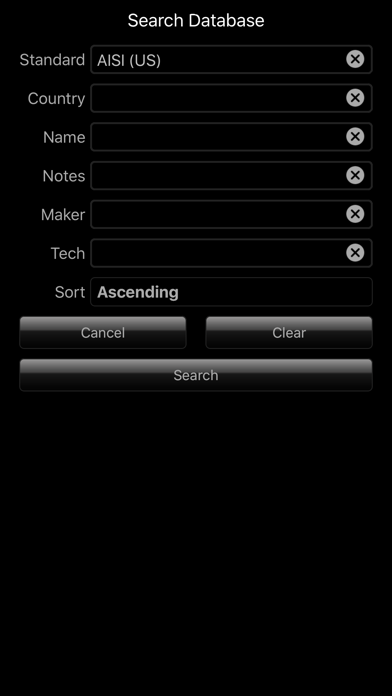 How to cancel & delete Knife Steel Composition Chart from iphone & ipad 3