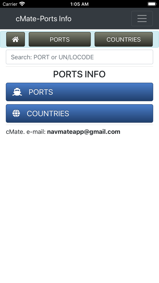 Information port