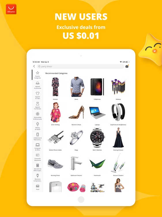 AliExpress App for iPad