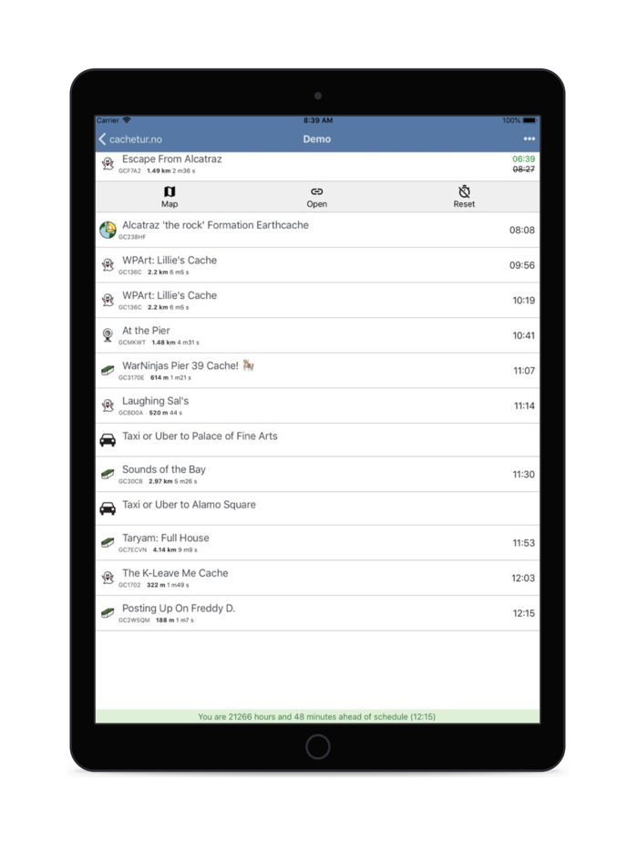Cachetur.no Trip Assistant