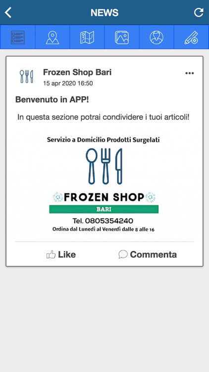 Frozen Shop Bari